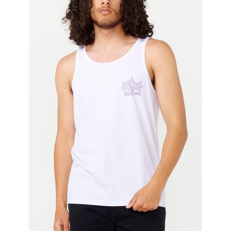 Voodoo Tank Top|SM|MED|LRG|XL|WHITE (1000)