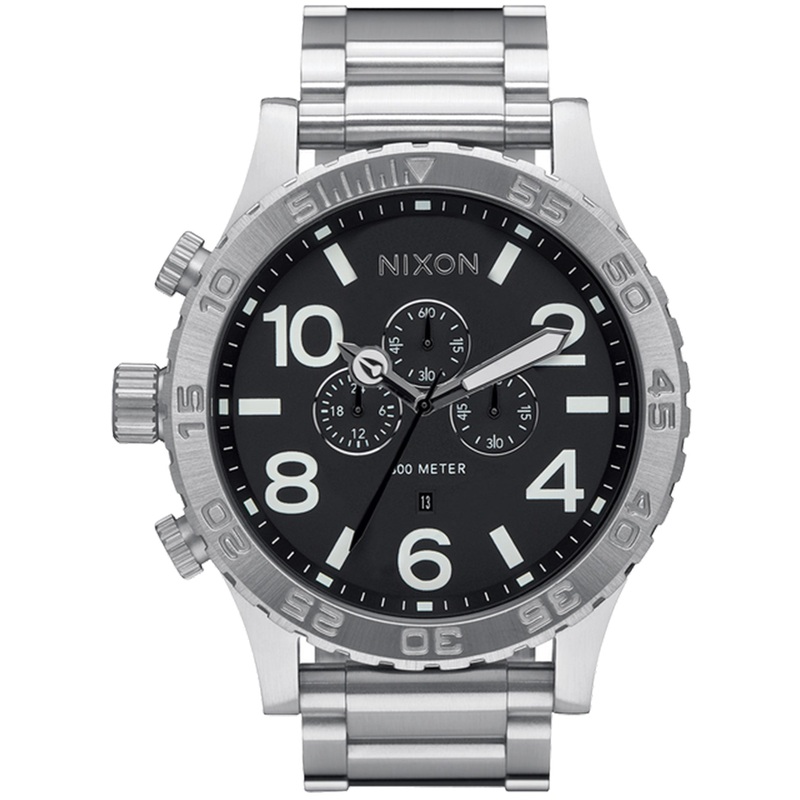 51-30 Chrono Black Watch|O/S|SILVER/BLACK/CRANBERRY (5199)