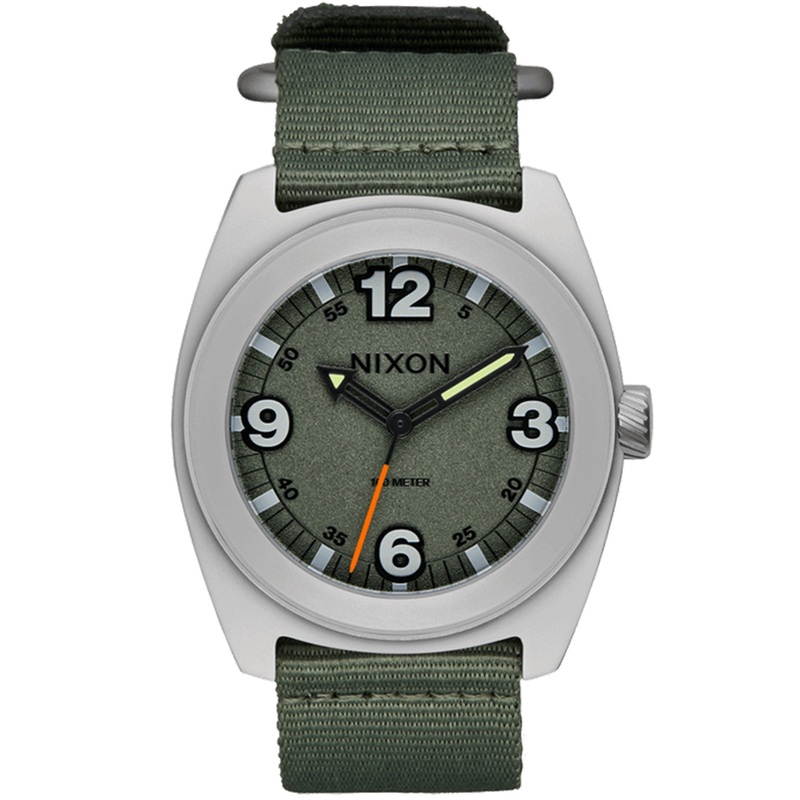 Clutch 42 Matte Silver/Thyme Watch