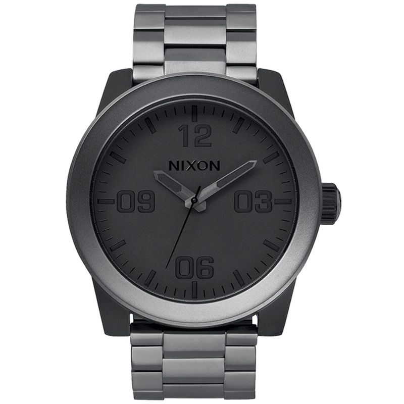 Corporal Stainless Steel Matte Black/Matte Gunmetal Watch