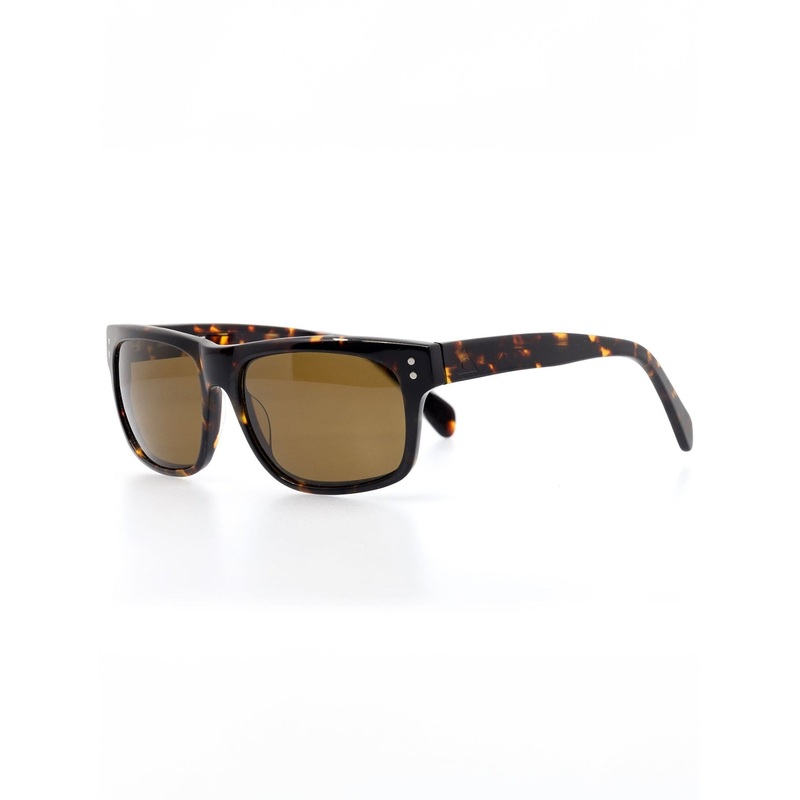 Slide Machine Brown Tortoise Sunglasses