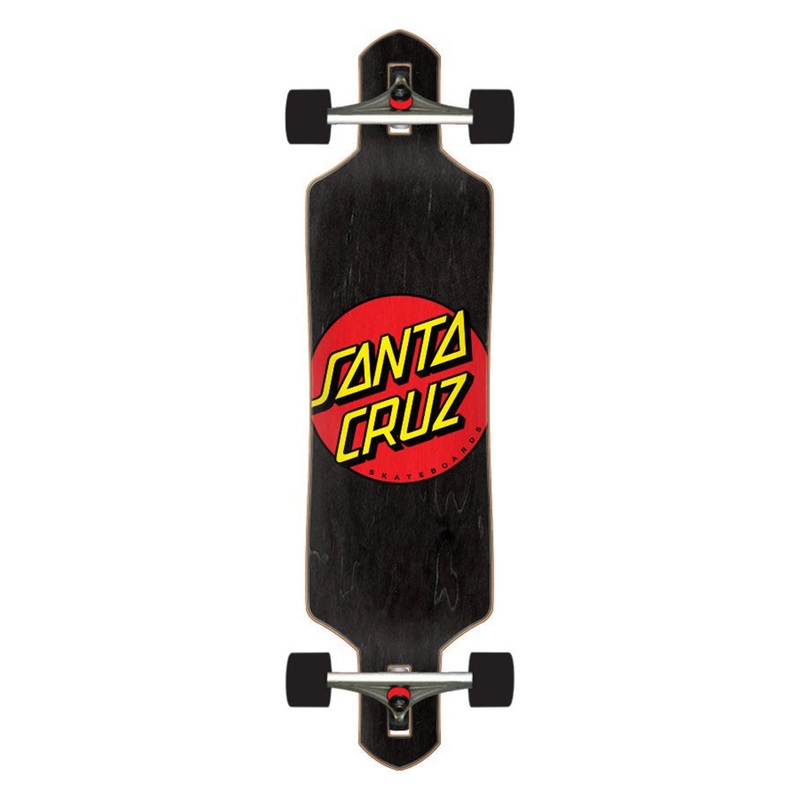 Drop Thru Classic Dot 9X 36 Complete Longboard