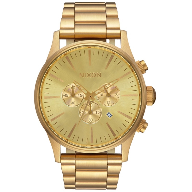 Sentry Chrono All Gold Watch|O/S|ALL GOLD (502)