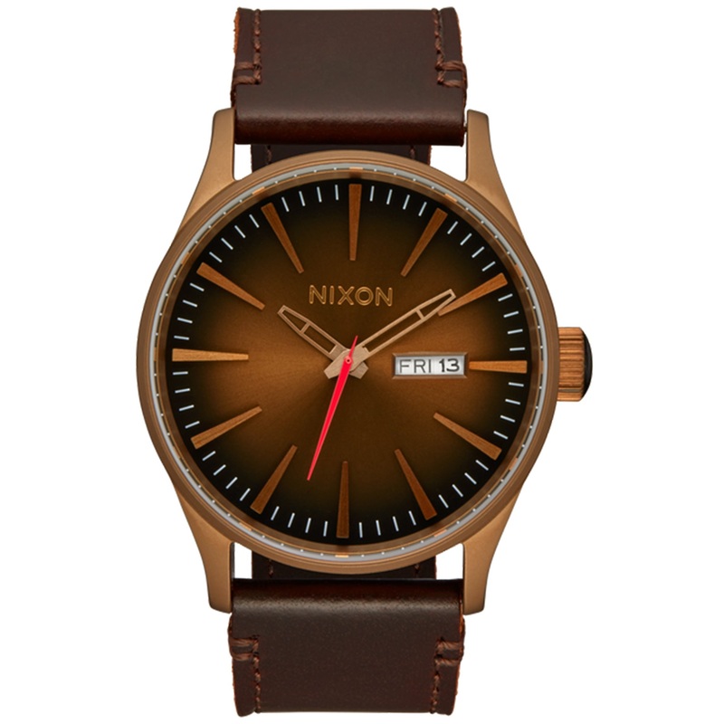 Sentry Leather Bronze/Black Watch