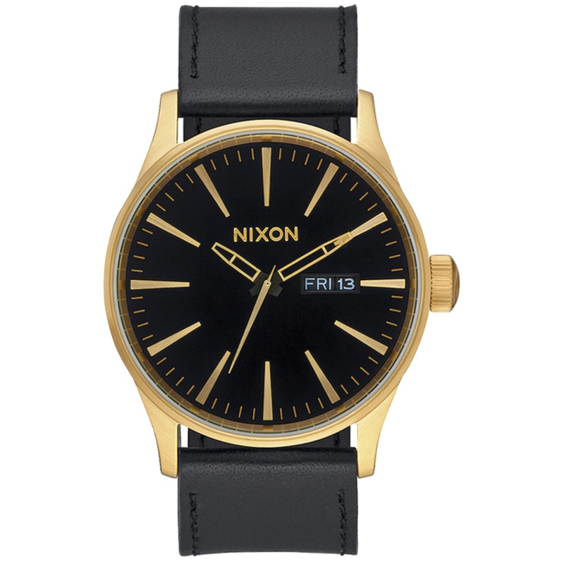Sentry Leather Gold/Black Watch