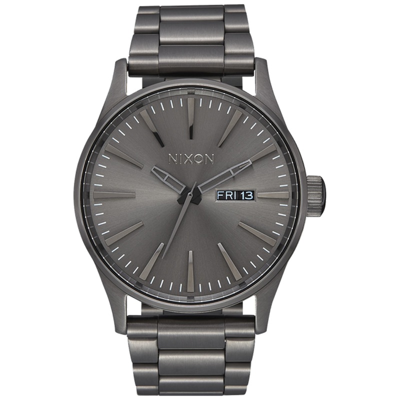 Sentry Stainless Steel All Gunmetal Watch