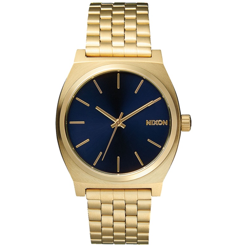 Time Teller All Light Gold/Cobalt Watch
