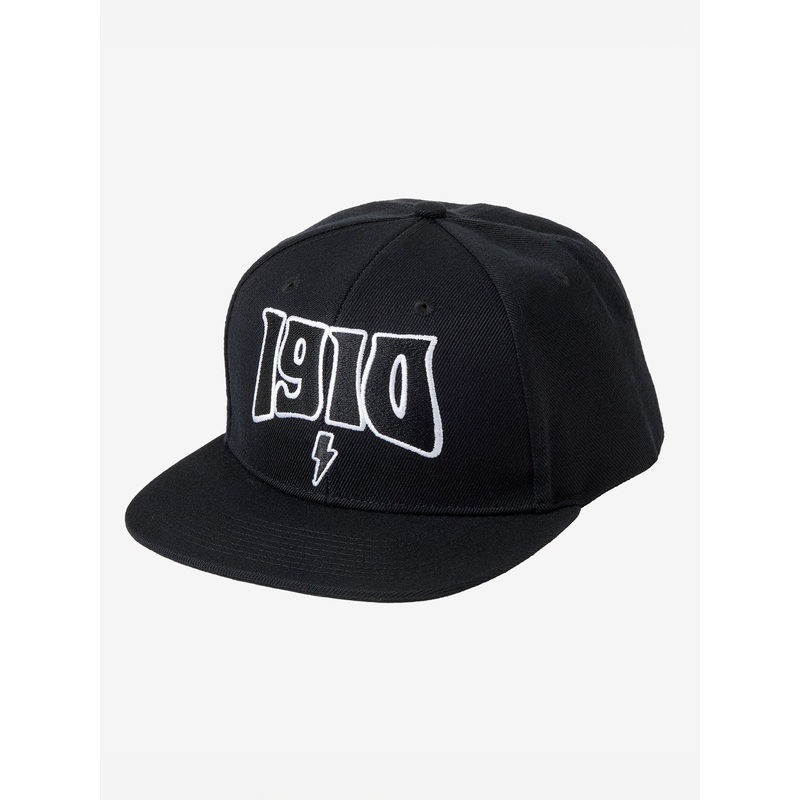 Skewed Roberta Snapback Hat|O/S|BLACK