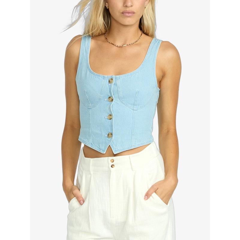 Sunwashed Vest|SM|MED|LRG|SALT BLUE (BSA)