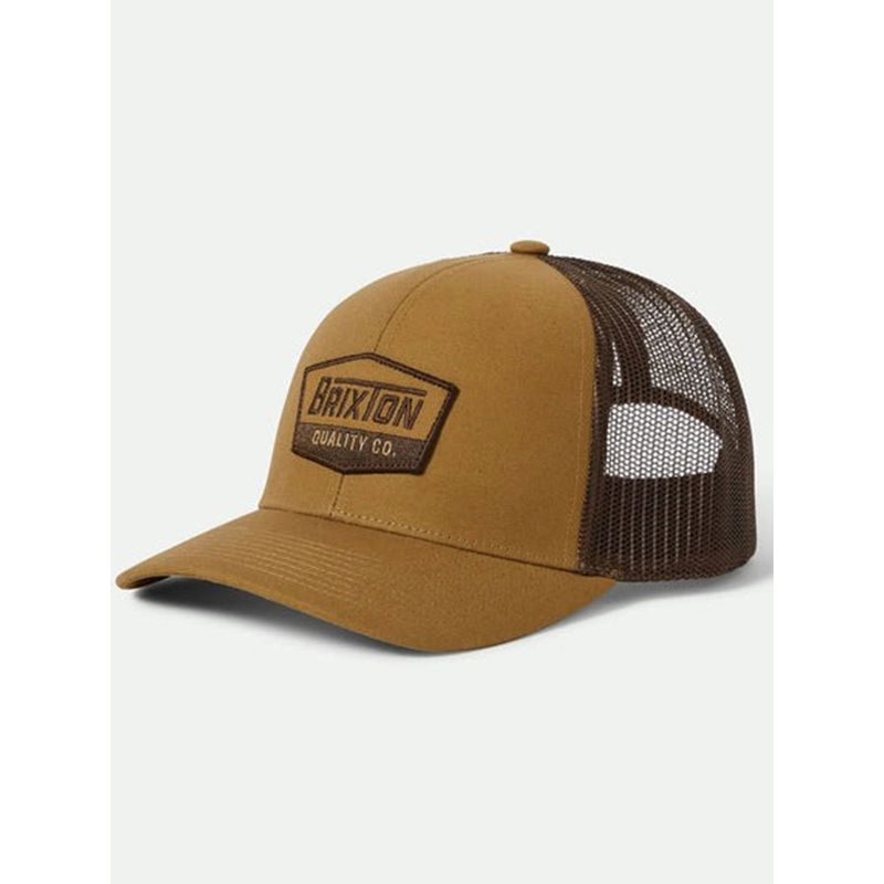 Regal Netplus Trucker Hat|O/S|DARK KHAKI/COFFEE