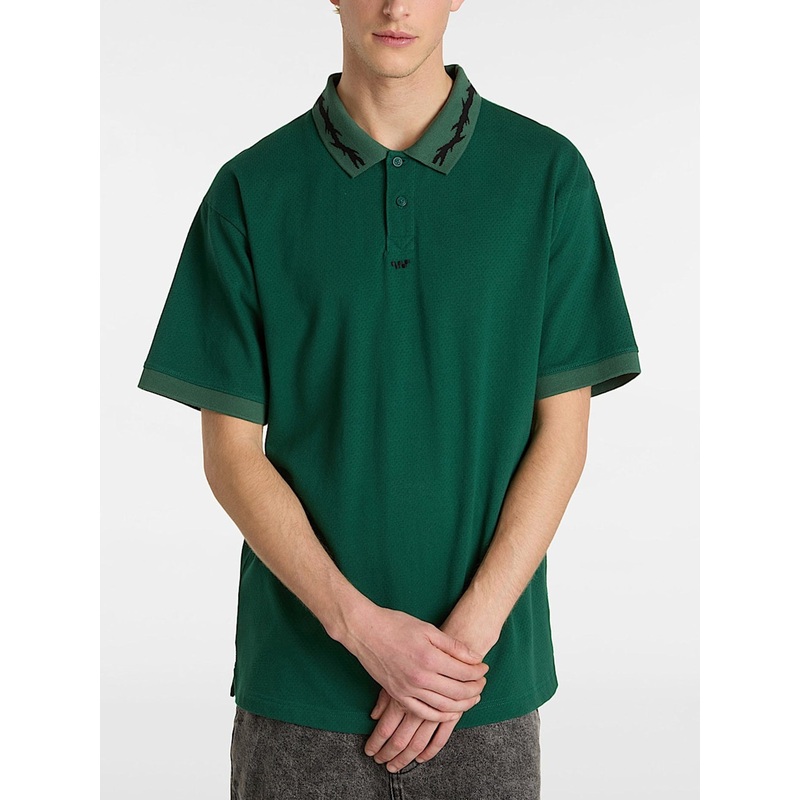 Skate Mesh Polo|SM|MED|LRG|XL|RAIN FOREST (CI2)