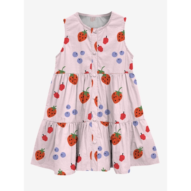 Berry Bliss Dress (Girls 2-7)|2T|4T|06|PINK MARSHMALLOW