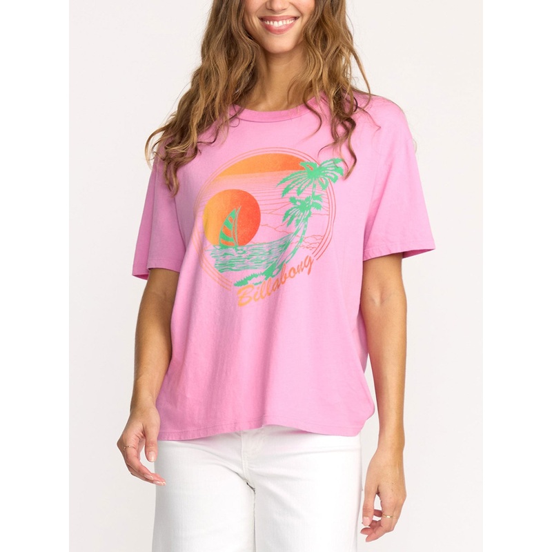 Bright New Day T-Shirt|XS|SM|MED|LRG|BRIGHT ROSE (RSE)