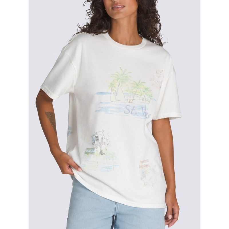 St. Vans T-Shirt|XS|SM|MED|LRG|MARSHMALLOW (FS8)