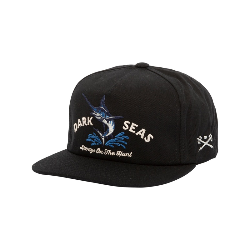 Vapor Hat|O/S|BLACK|WHITE/LIGHT BLUE