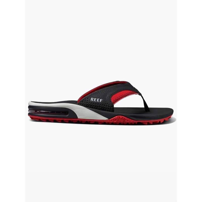 Fanning Pregame Black/Red Sandals