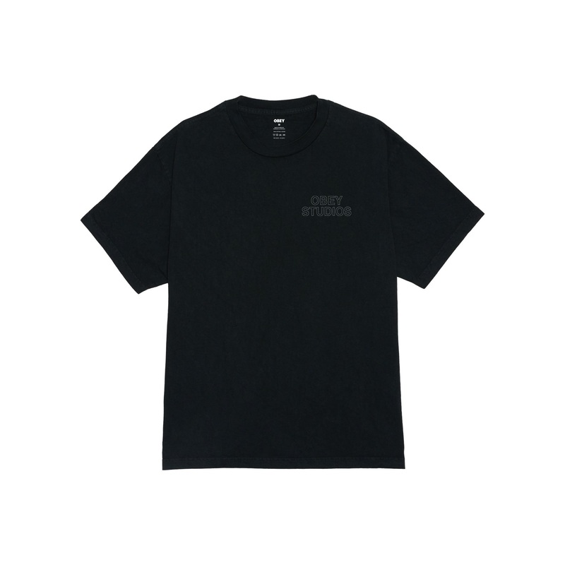 Studios Outline T-Shirt|MED|LRG|XL|PIGMENT TRUE VNTG BLACK (PTB)