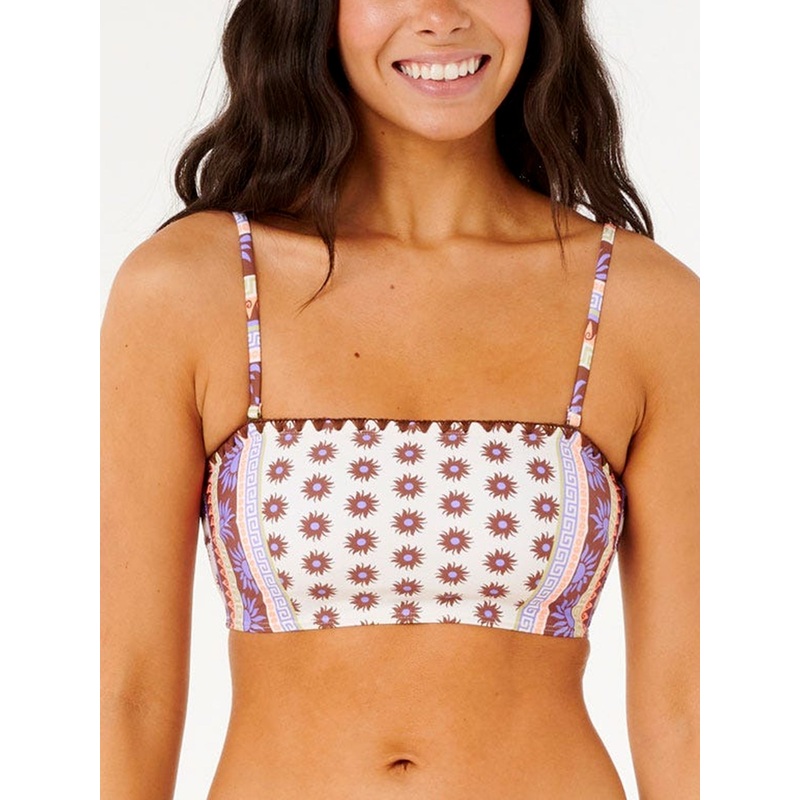 Amare D-DD Crop Bikini Top|SM|MED|LRG|OFF WHITE (0003)