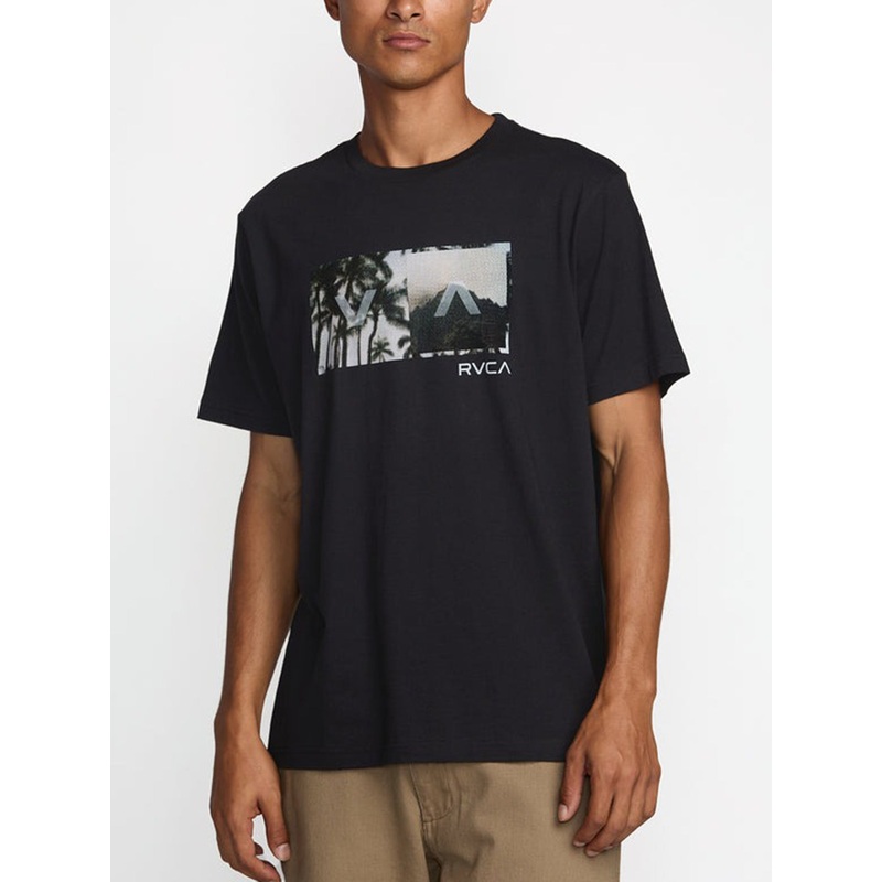 Balance T-Shirt|SM|MED|LRG|XL|BLACK (BLK)|DUSTY RED (DYR)