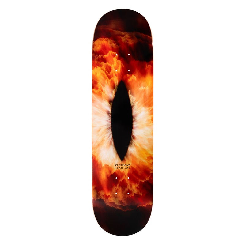 Ryan Lay Eye Of Sauron 8.38” Skateboard Deck