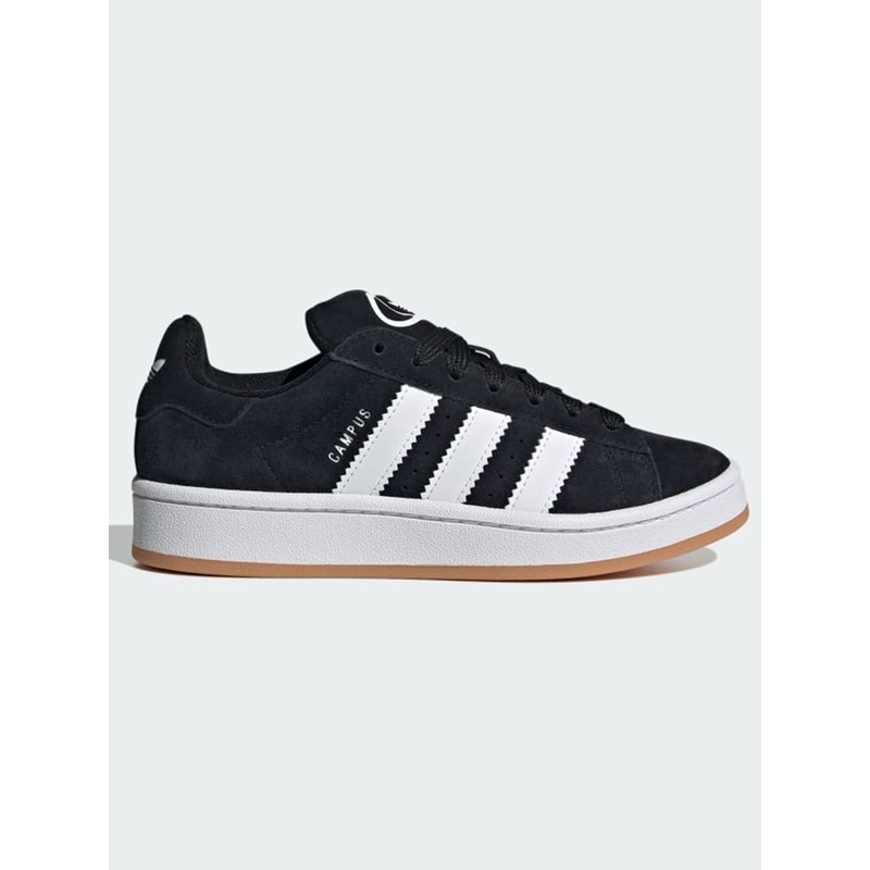 Campus 00s Core Black/White/White Shoes (Kids)