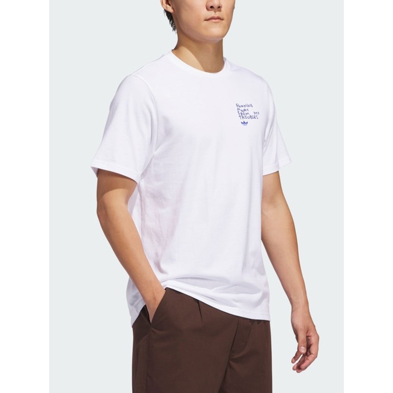 Skate Shmoofoil Im Fast White T-Shirt