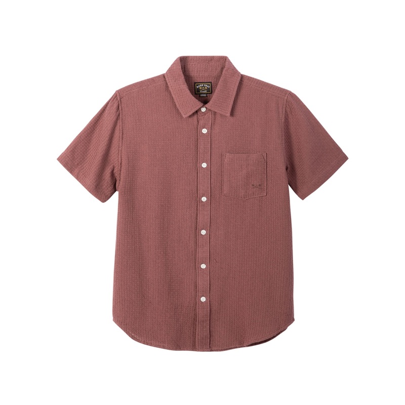 Tonal Short Sleeve Buttondown Shirt