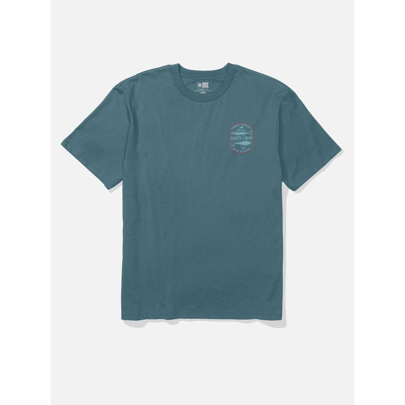 Baited Classic T-Shirt|SM|MED|LRG|XL|XXL|BLACK|HYDRO