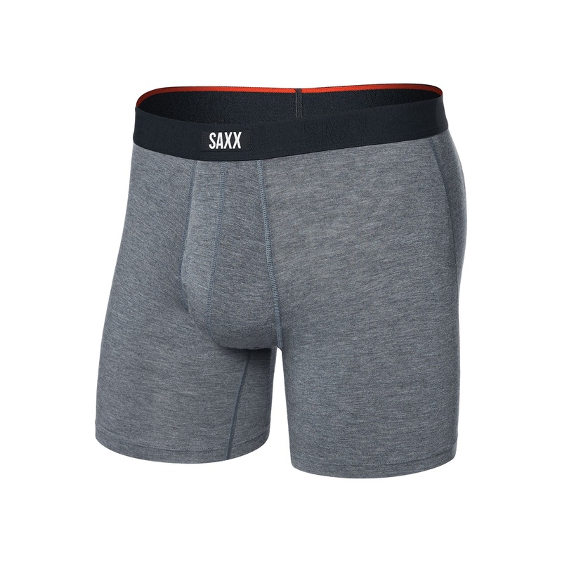 Vibe Extra Dark Grey Heather Boxer