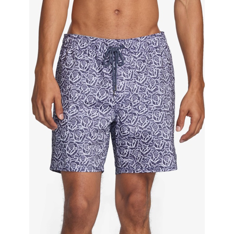 Barba Roses Elastic 17” Boardshorts