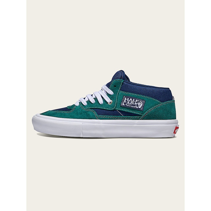 Skate Half Cab Tartan Blue/Green Shoes