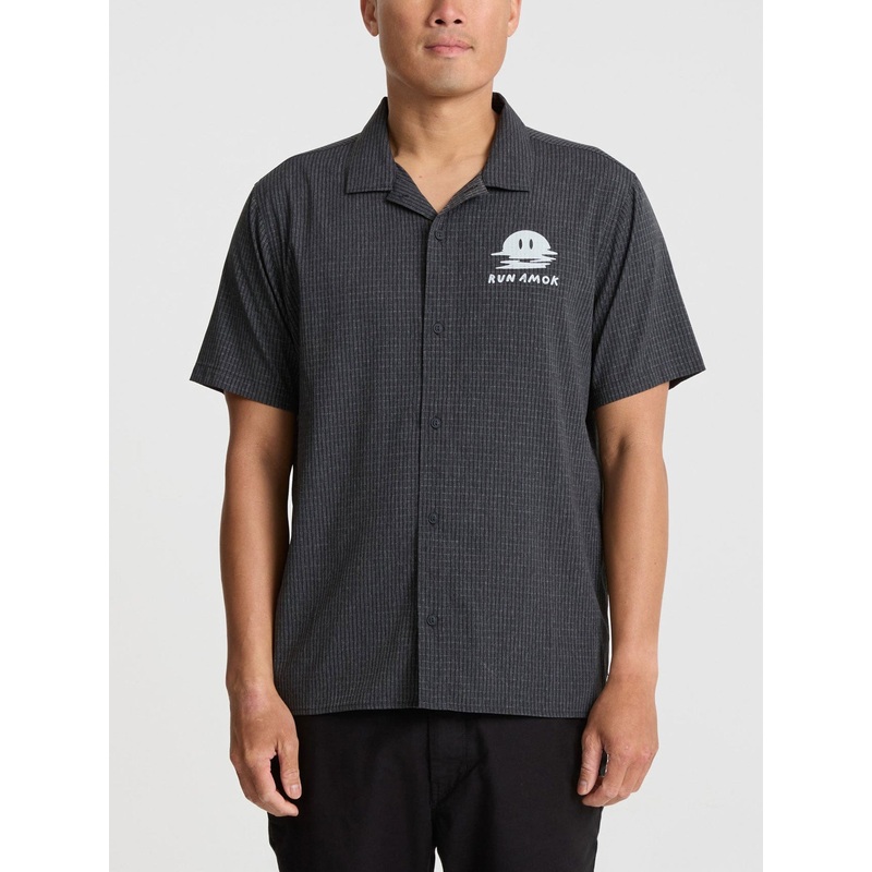 Bless Up Trail Short Sleeve Buttondown Shirt