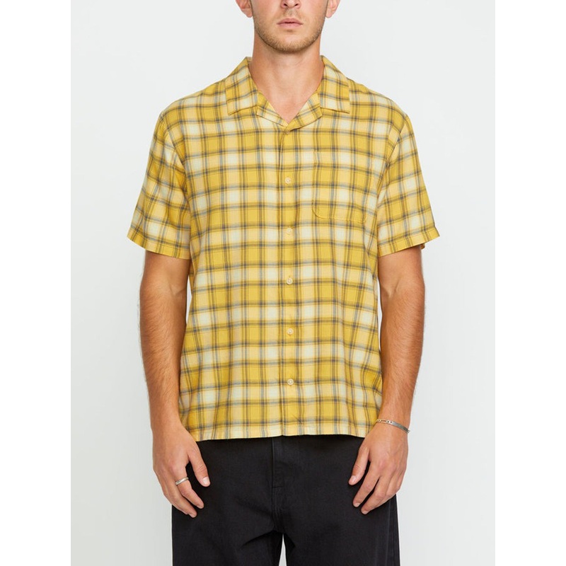 Stone Facet Short Sleeve Buttondown Shirt