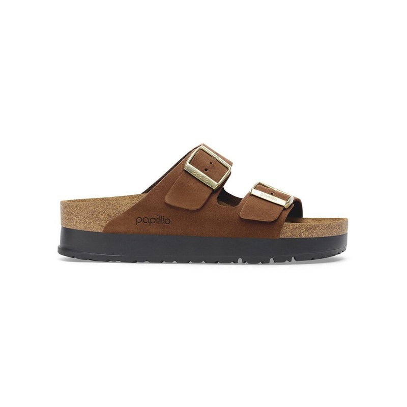 Arizona Flex Platform Nubuck N The Black Snandals