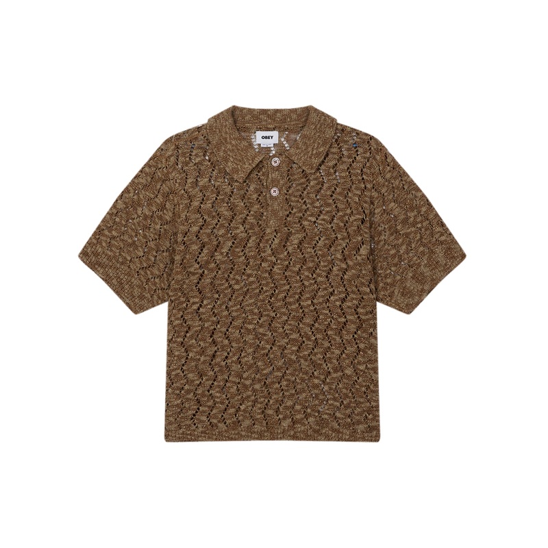 Andre Polo Sweater|MED|LRG|XL|TOFFEE BROWN (TOF)