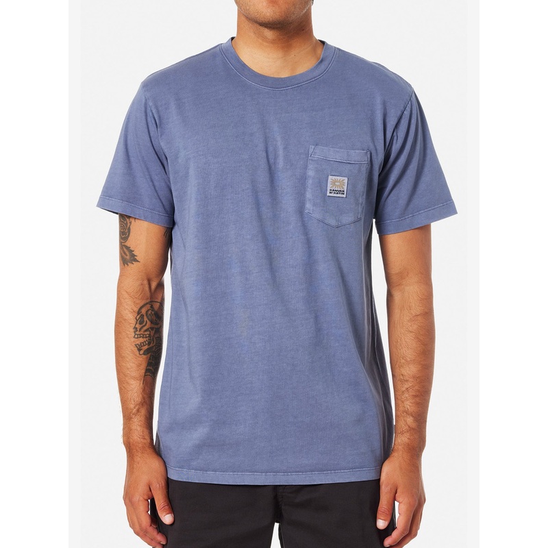 Anemone Pocket T-Shirt|MED|LRG|XL|BLUE