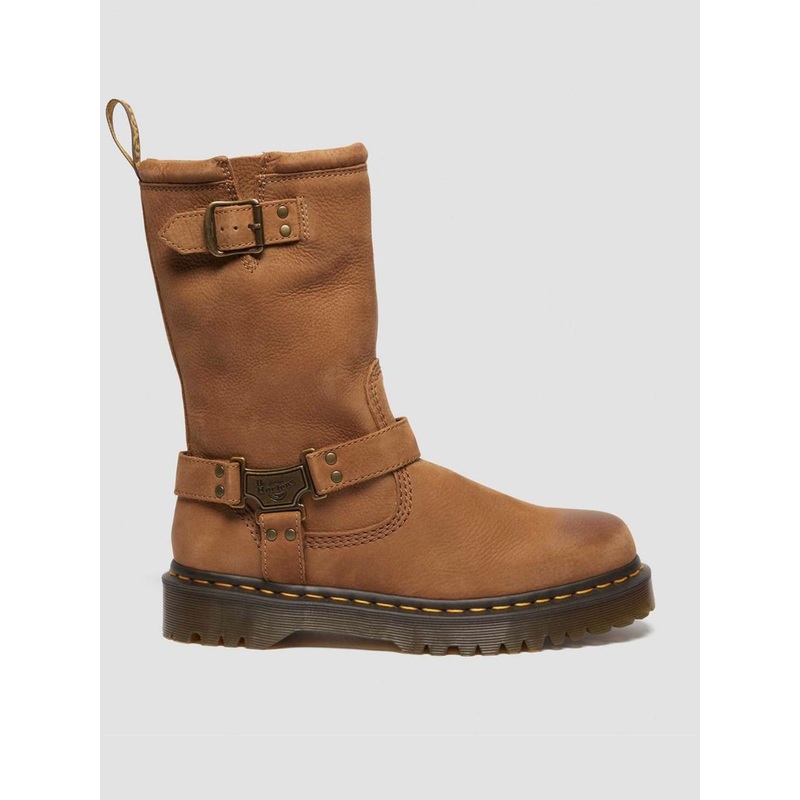 Aniston Hi Tumble Nubuck Desert Brown Boots
