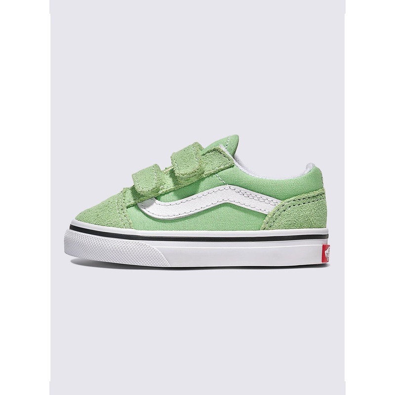 Old Skool V Color Theory Pistachio Green (Little Kids) Shoes