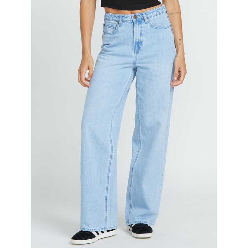 Stoned Bf Hirise Jeans|24|25|26|27|BLUE BIRD (BRB)