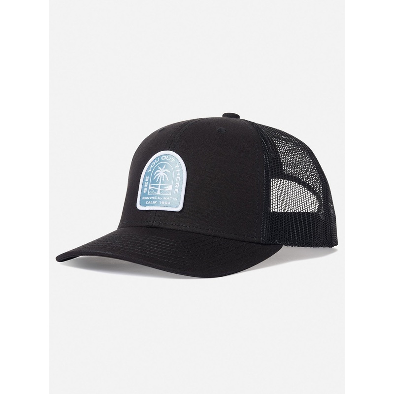 Archie Trucker Hat|O/S|BLACK WASH|OLIVE