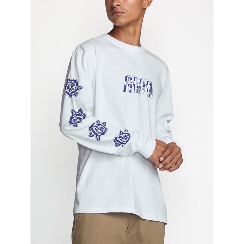 Barbarosa Long Sleeve T-Shirt|SM|MED|LRG|XL|WHITE (WHT)