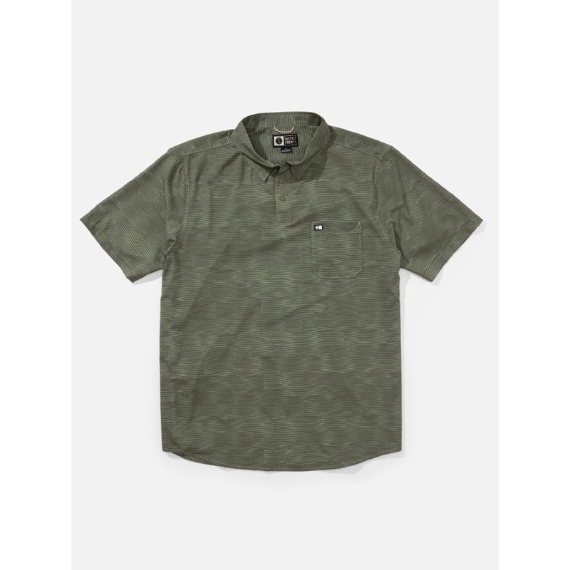 Breezer Perf Polo|MED|LRG|XL|OIL GREEN