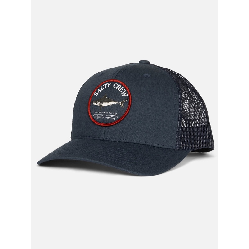 Bruce Retro Trucker Hat|O/S|MIDNIGHT NAVY|BLACK