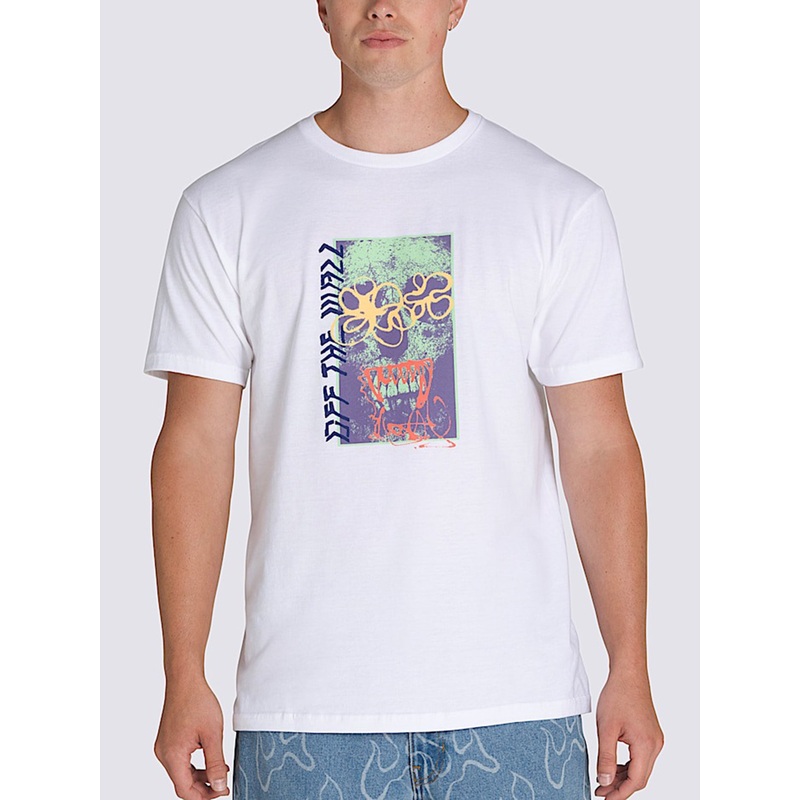 Spray Layer T-Shirt|SM|MED|LRG|XL|WHITE (WHT)