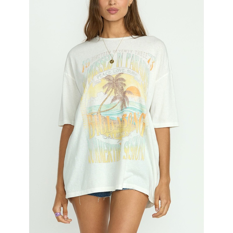 Sunset Mindset T-Shirt|XS|SM|MED|LRG|SALT CRYSTAL (SCS)