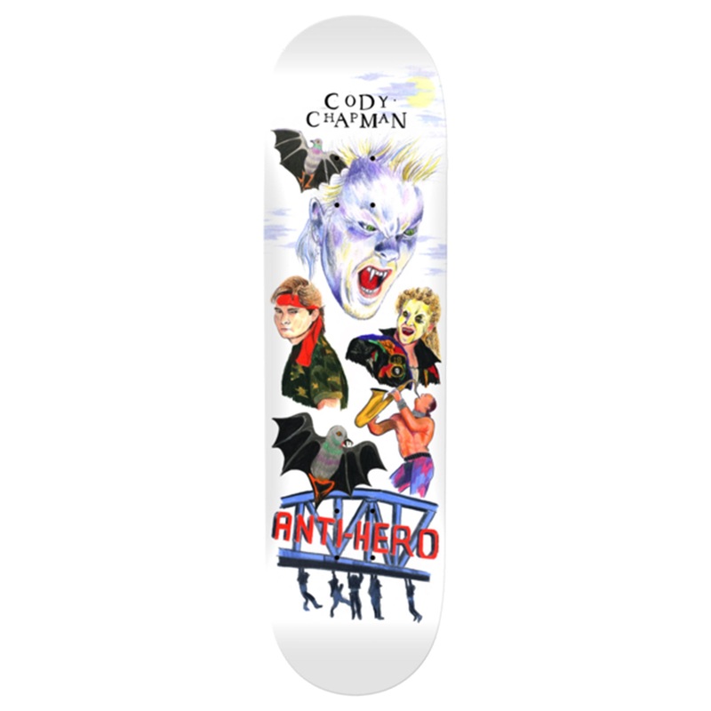 Cody Chapman Still Believe White 8.5” Skateboard Deck