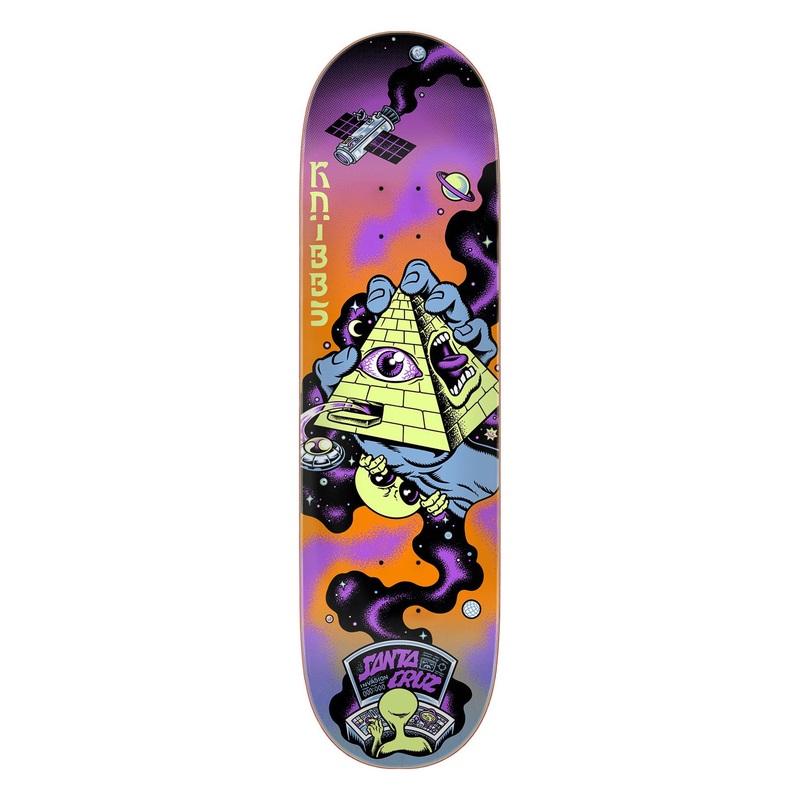 Knibss Invasion Hand 8.5 Skateboard Deck