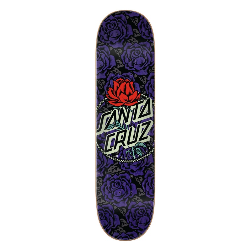 Rosette Ringed Dot 8 Skateboard Deck