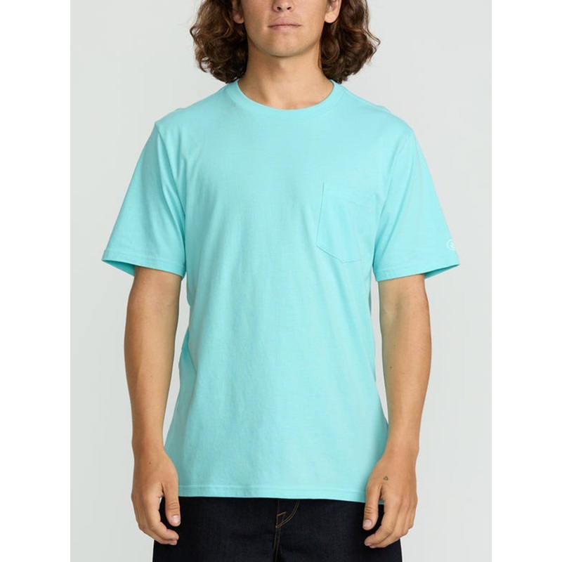 Solid Pocket T-Shirt|SM|MED|LRG|XL|POOLSIDE (PSD)