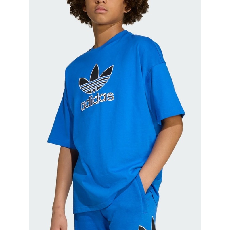 Trefoil Blue T-Shirt (Boys 7-14)